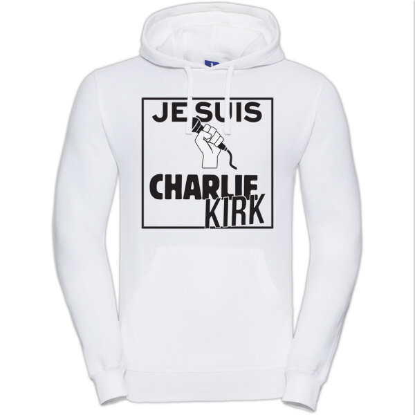 JE SUIS weiß HO XL