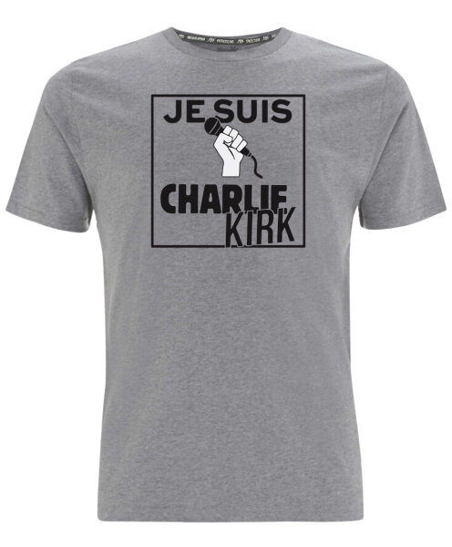 JE SUIS  TS grau 5XL
