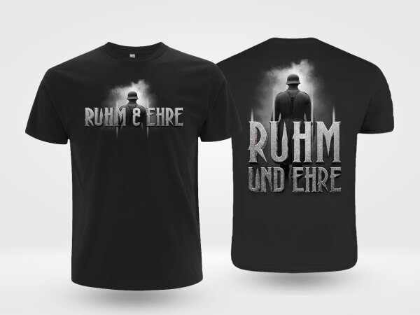 Ruhm & Ehre schwarz TS 3XL