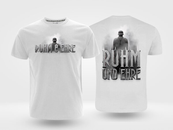 Ruhm & Ehre weiß TS L
