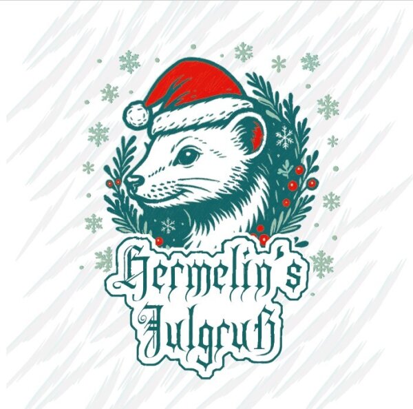 Sampler - Hermelins Julgruß