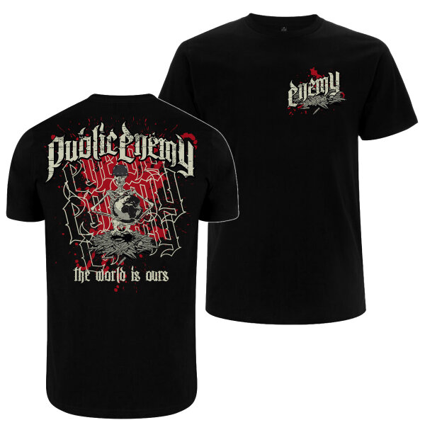 Public Enemy schwarz TS L