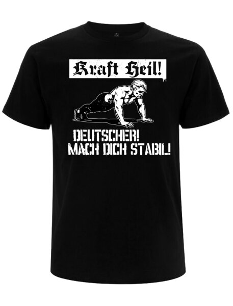 Kraft Heil schwarz TS 3XL