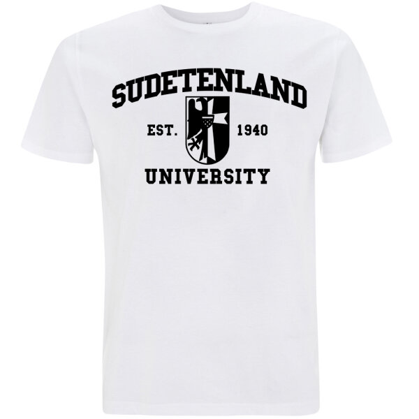 SUDETENLAND T-Shirt weiß