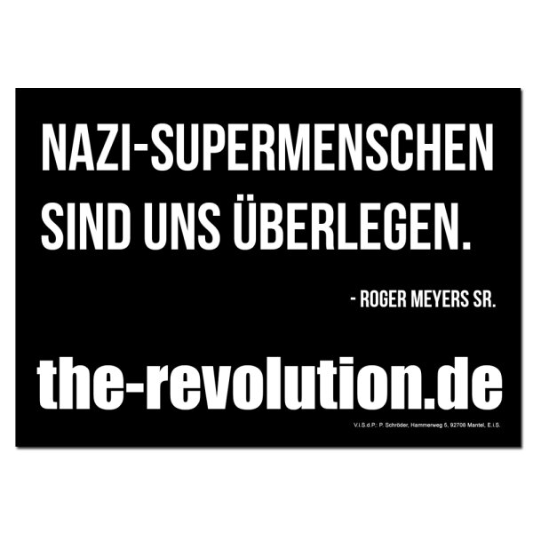FSN-Aufkleber "Supermenschen" (50 Stück)