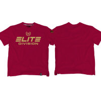 T-SHIRT &quot;ED&quot; BORDEAUX