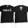 T-SHIRT &quot;NSAA&quot; SCHWARZ