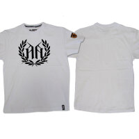 T-SHIRT "LEAF" WEISS