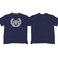 T-SHIRT "LEAF" NAVY
