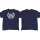 T-SHIRT &quot;LEAF&quot; NAVY