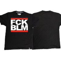 T-Shirt &quot;FCK BLM&quot; schwarz (Premium)