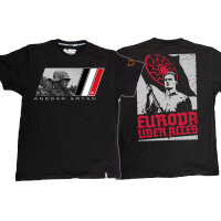 T-SHIRT &quot;&Uuml;BER ALLES&quot; schwarz