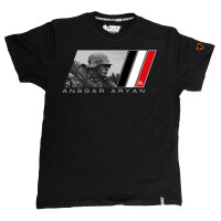 T-SHIRT &quot;&Uuml;BER ALLES&quot; schwarz