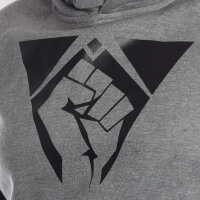 Hoody Fist grau