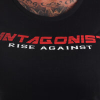 T-Shirt Antagonist schwarz Girly