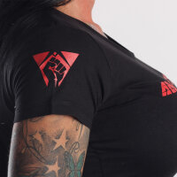 T-Shirt Antagonist schwarz Girly