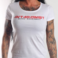 T-Shirt Antagonist wei&szlig; Girly
