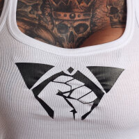 Tank Top Fist wei&szlig; Girly