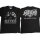 T-SHIRT &quot;NO WHITE FLAGS&quot; schwarz