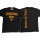 T-SHIRT &quot;DAMALS WIE HEUTE&quot; SCHWARZ