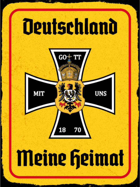 Blechschild - EK Heimat V2