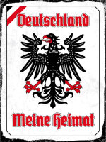 Blechschild - Adler Heimat V2