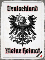 Blechschild - Adler Heimat V2