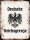 Blechschild - Adler Reichtsgrenze