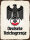 Blechschild - Adler D. Reichsgrenze