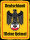 Blechschild - Adler Mein Heimat