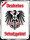 Blechschild - Adler Schutzgebiet