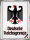 Blechschild - Adler D. Reichsgrenze