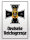 Blechschild - EK D. Reichsgrenze