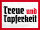 Blechschild - Treue und Tapferkeit