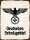 Blechschild - Adler D Schutzgebiet