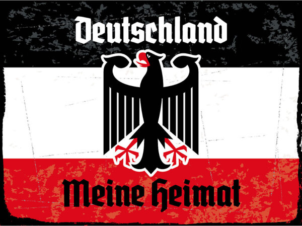 Blechschild - Adler Heimat