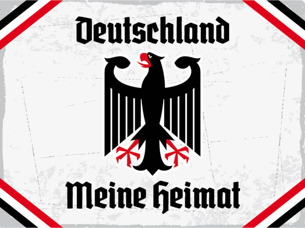 Blechschild - Adler Heimat