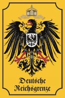Blechschild - Adler - historisch