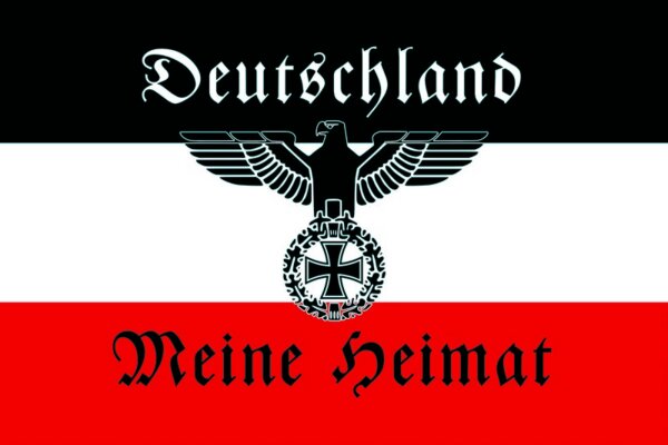 Blechschild - Adler - historisch