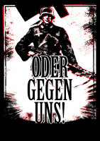 Mit uns oder gegen uns schwarz TS