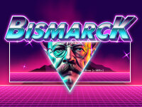 Bismarck, Retro grau melange TS