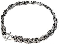 Wikinger Armkette Nordland Silber