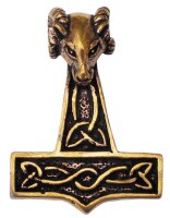 Widderkopf Thorhammer - BRONZE