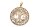 Schmuck Anh&auml;nger RUNA &Oslash; 3.5 cm Lebensbaum Keltische Knoten Bronze