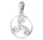 Schmuck Anh&auml;nger RINA 2.3 cm Keltische Triskele Silber