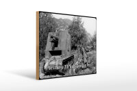Holzschild 12x18cm Historisch Sturmpanzer I Bison Panzer...