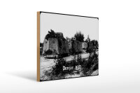 Holzschild 12x18cm Deutscher Panzer A7V Wotan 1916...