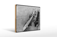 Holzschild 12x18cm Kaiserliche Marine 1915 U-Boot SM UB 2...