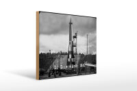 Holzschild 30x40cm Peenemünde 1942 V2 Deutschland