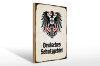 Holzschild - Adler D Schutzgebiet